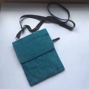 Blue w/ hints of green purse.